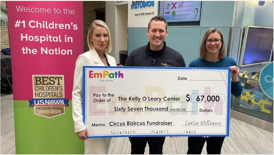 Circus Bizurcus Fundraiser check