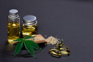 Cannabis tinctures and capsules