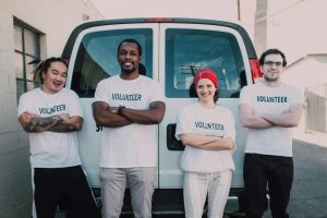 Group of volunteers